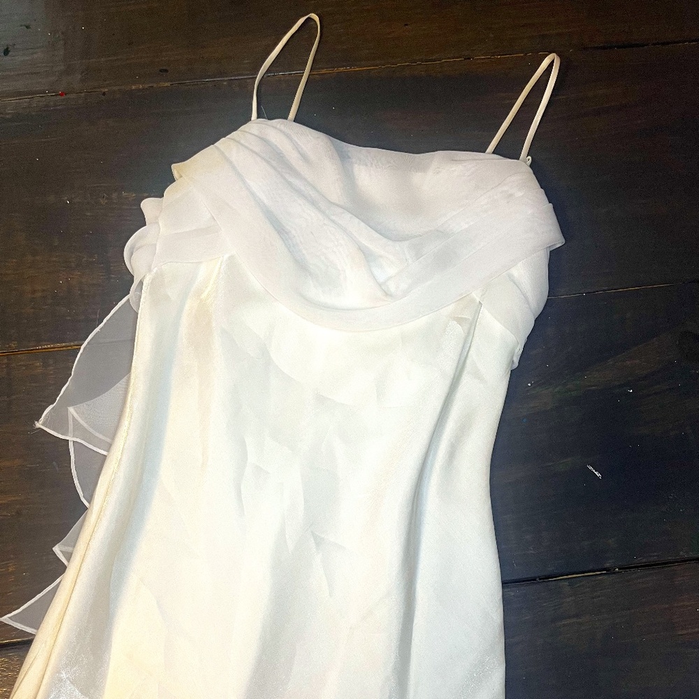 Long White gown